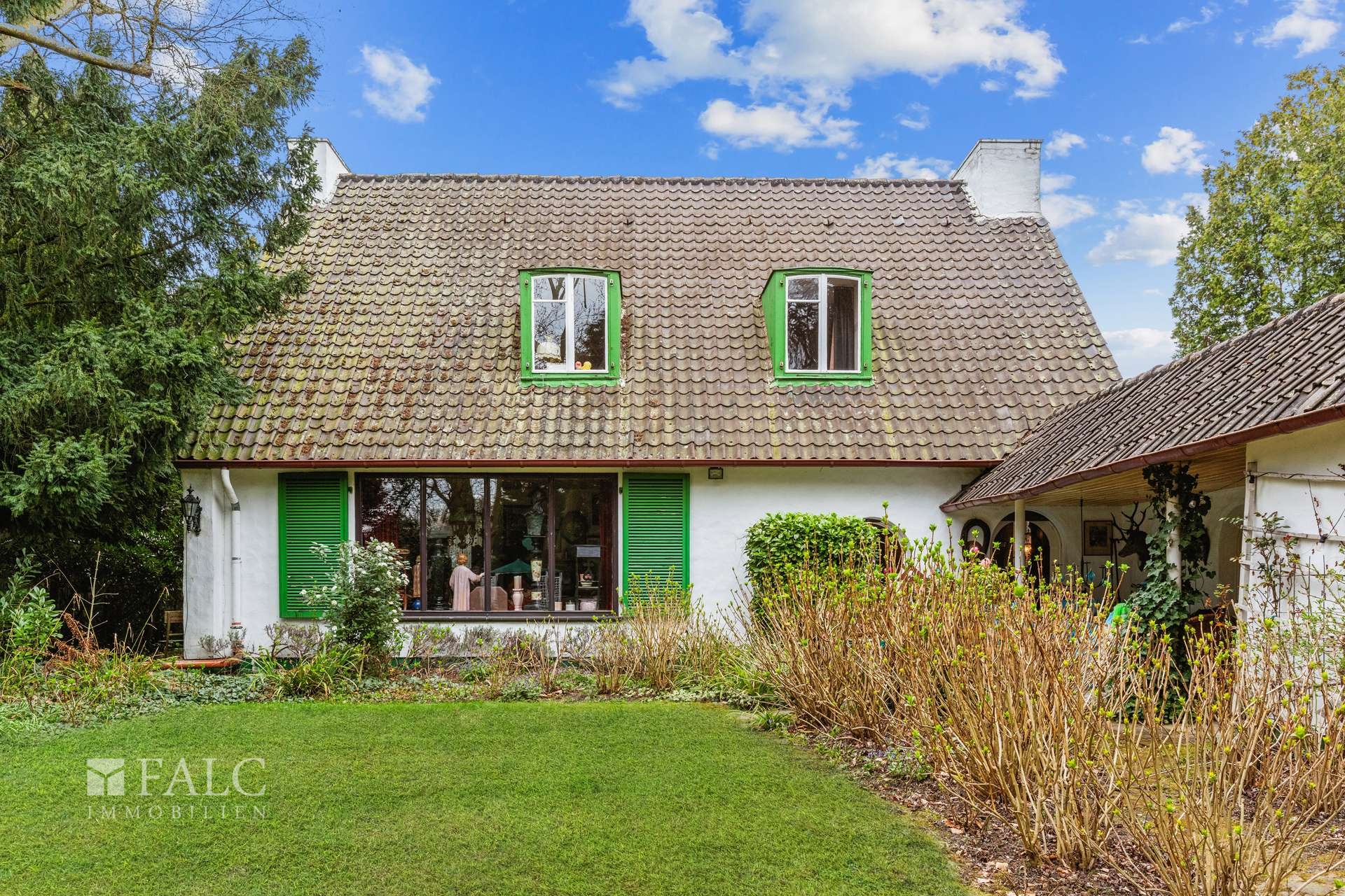 Gartenansicht.